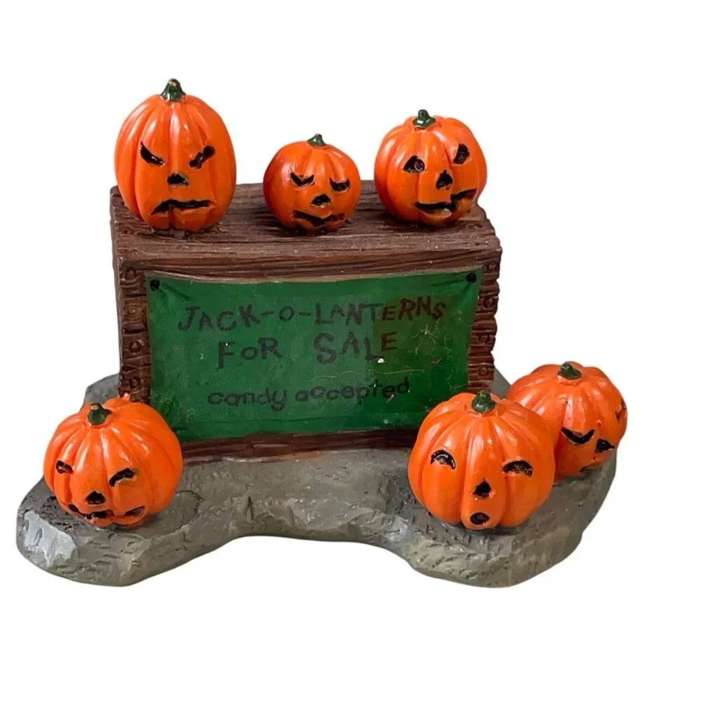 Lemax Spooky Town Jack-O-Lantern Sales #52104 - Picture 3 of 5